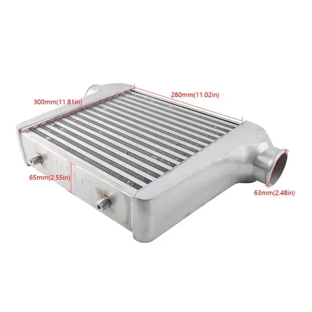 Intercooler frontal de aluminio 6061