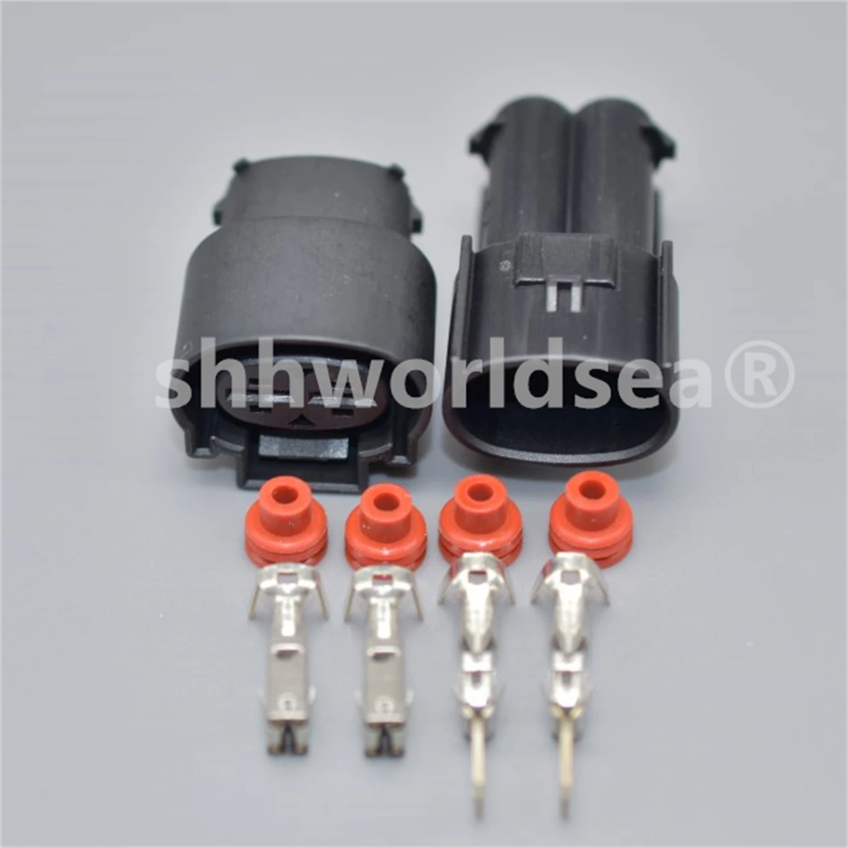 Conector macho 2 pines 6,3mm