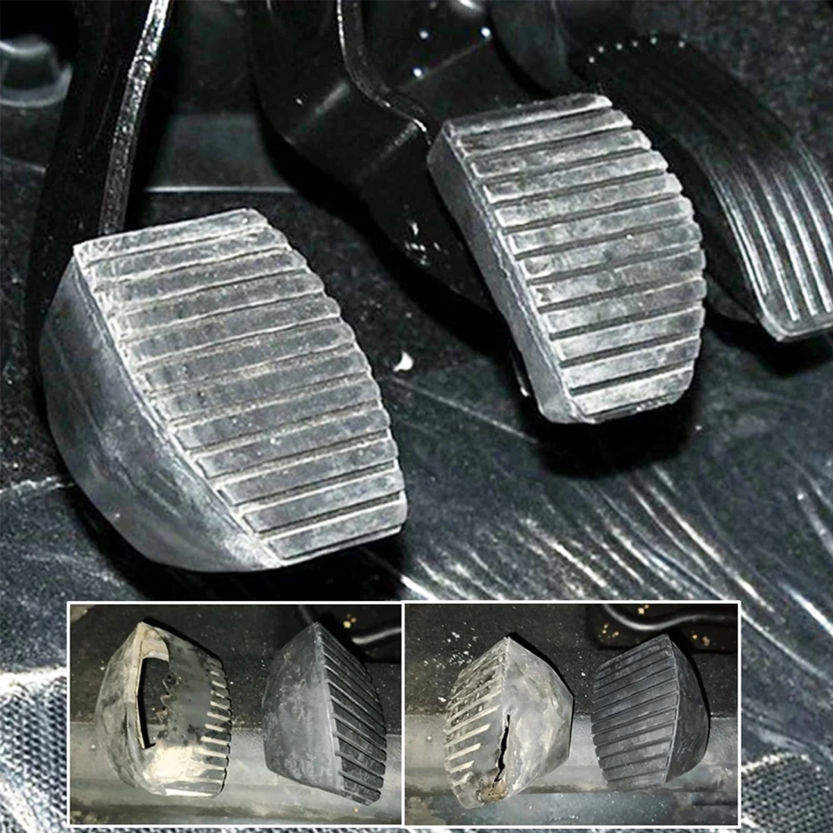 Cubierta de pedal - vista frontal