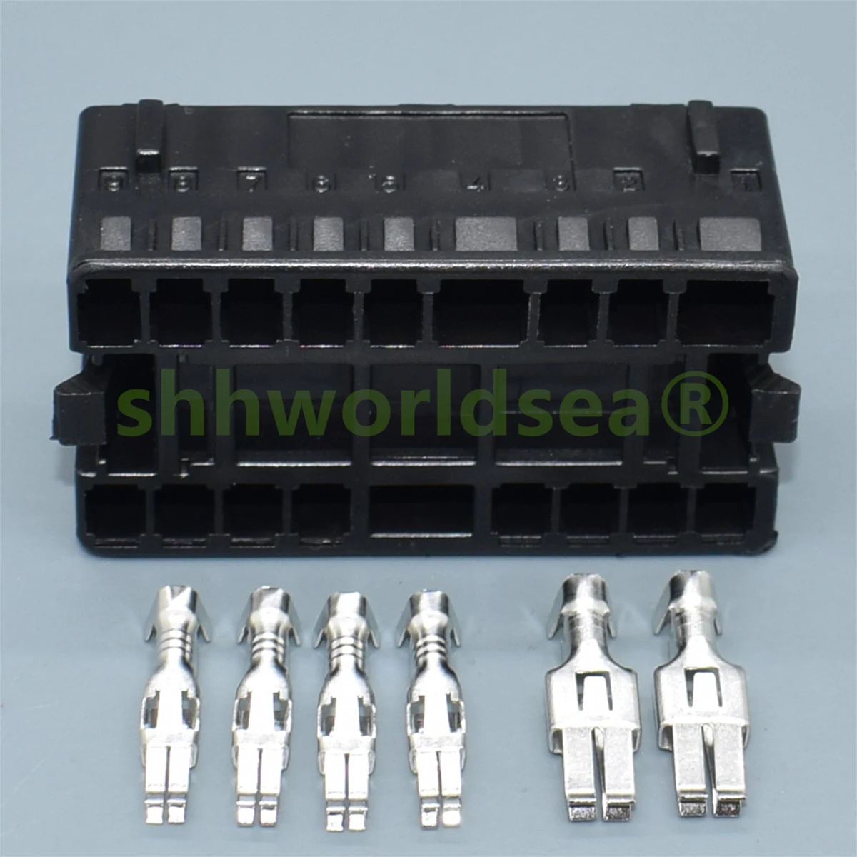 Conector VW 17 pines - detalle de los contactos