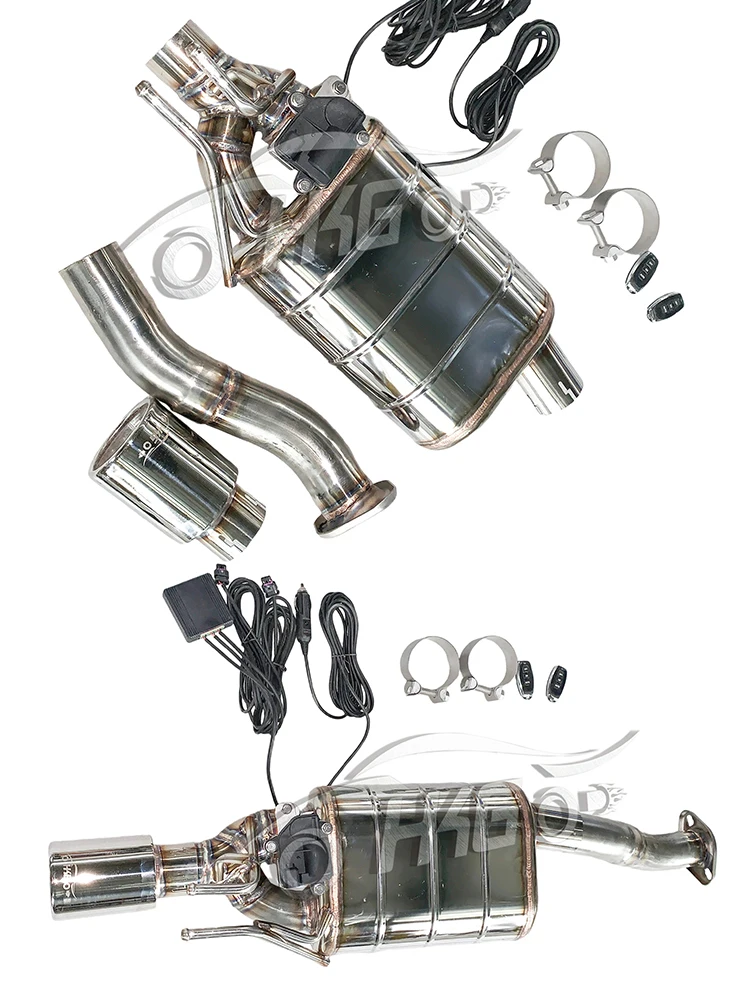 Tubo de escape trasero Honda Civic acero inoxidable