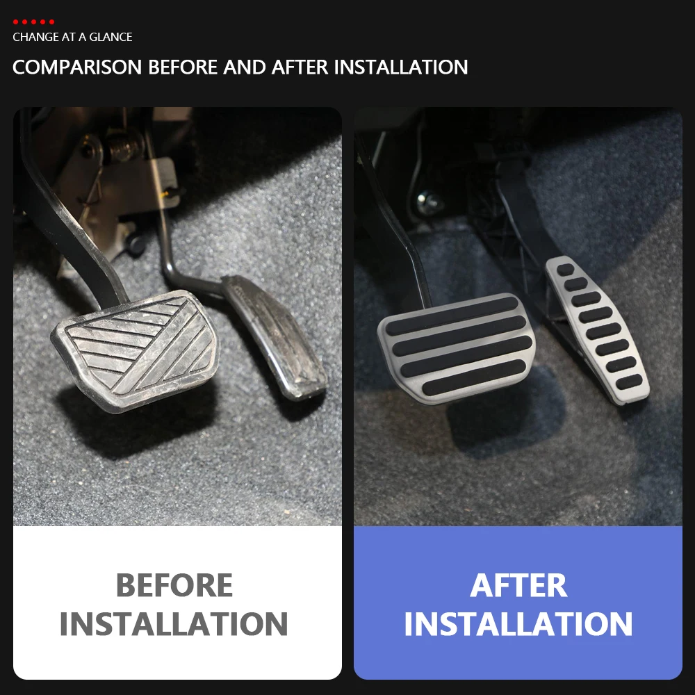 Instalación de cubierta de pedal en Suzuki Jimny