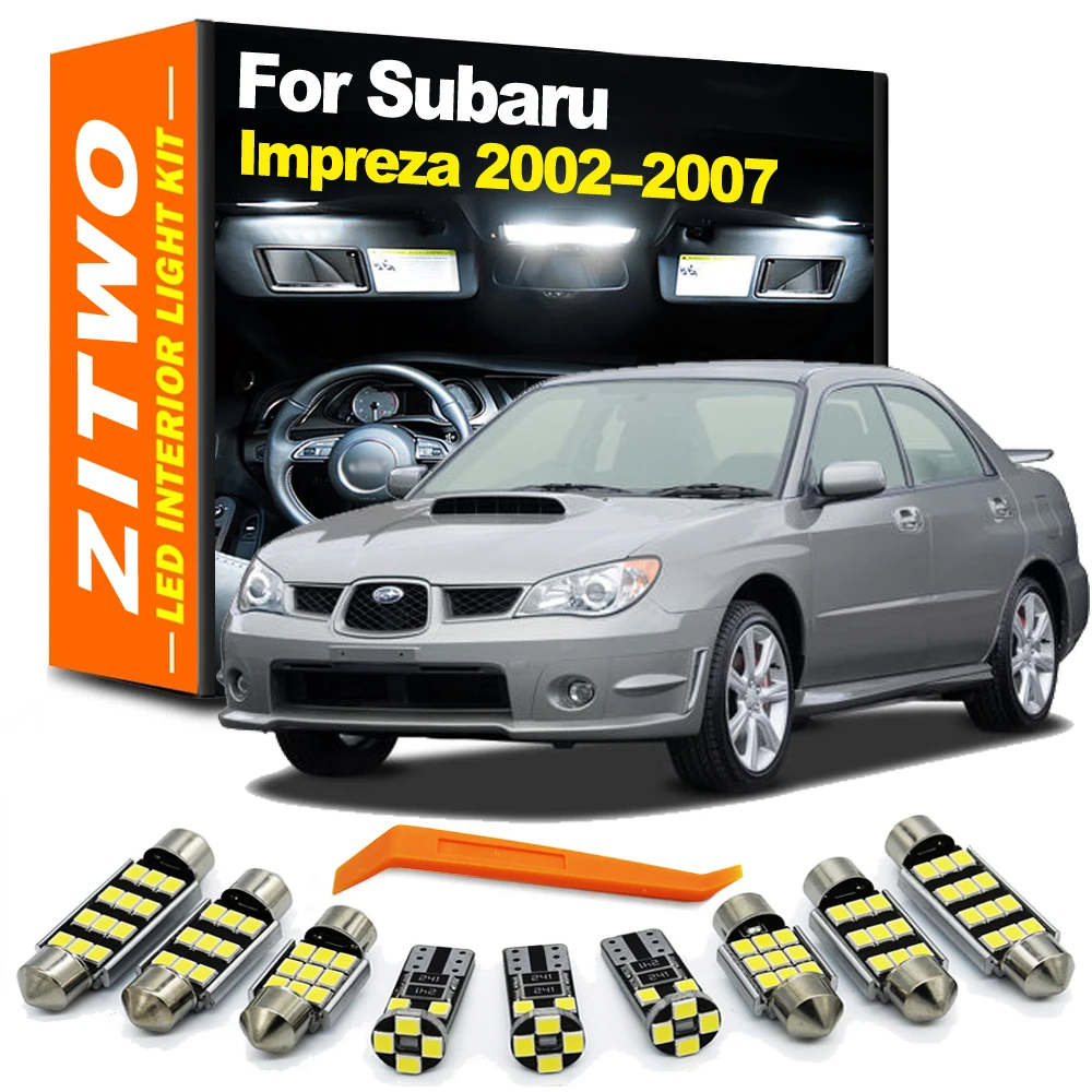 Kit completo de bombillas LED ZITWO para Subaru Impreza