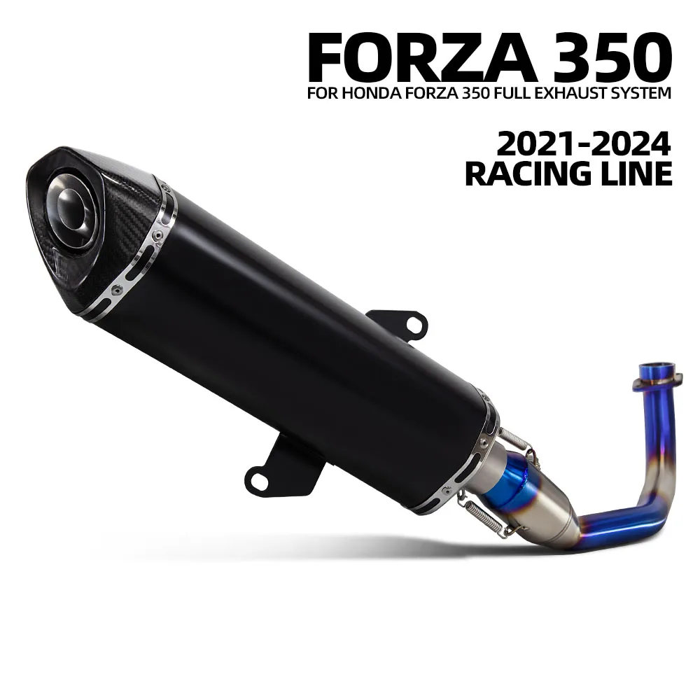 Escape completo para Honda Forza 350 - vista lateral