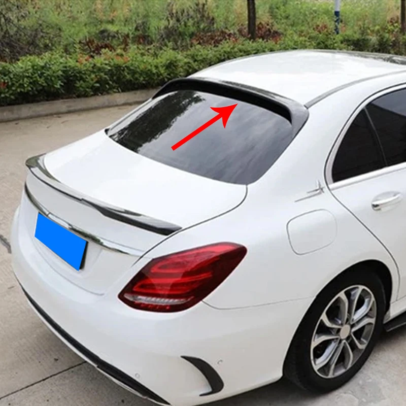 Alerón de techo trasero Mercedes Clase C W205 en fibra de carbono
