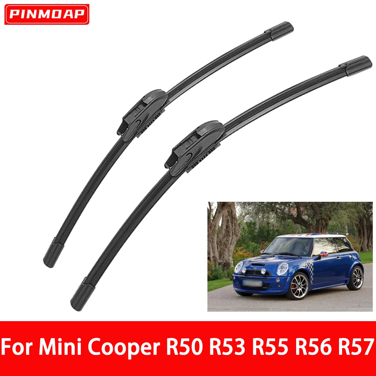 Escobillas limpiaparabrisas para Mini Cooper R50 R53 R55 R56 R57