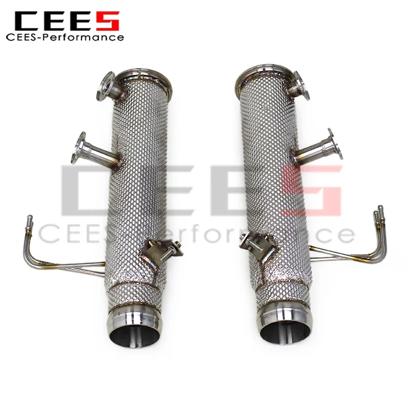 Tubo de escape de acero inoxidable SS304