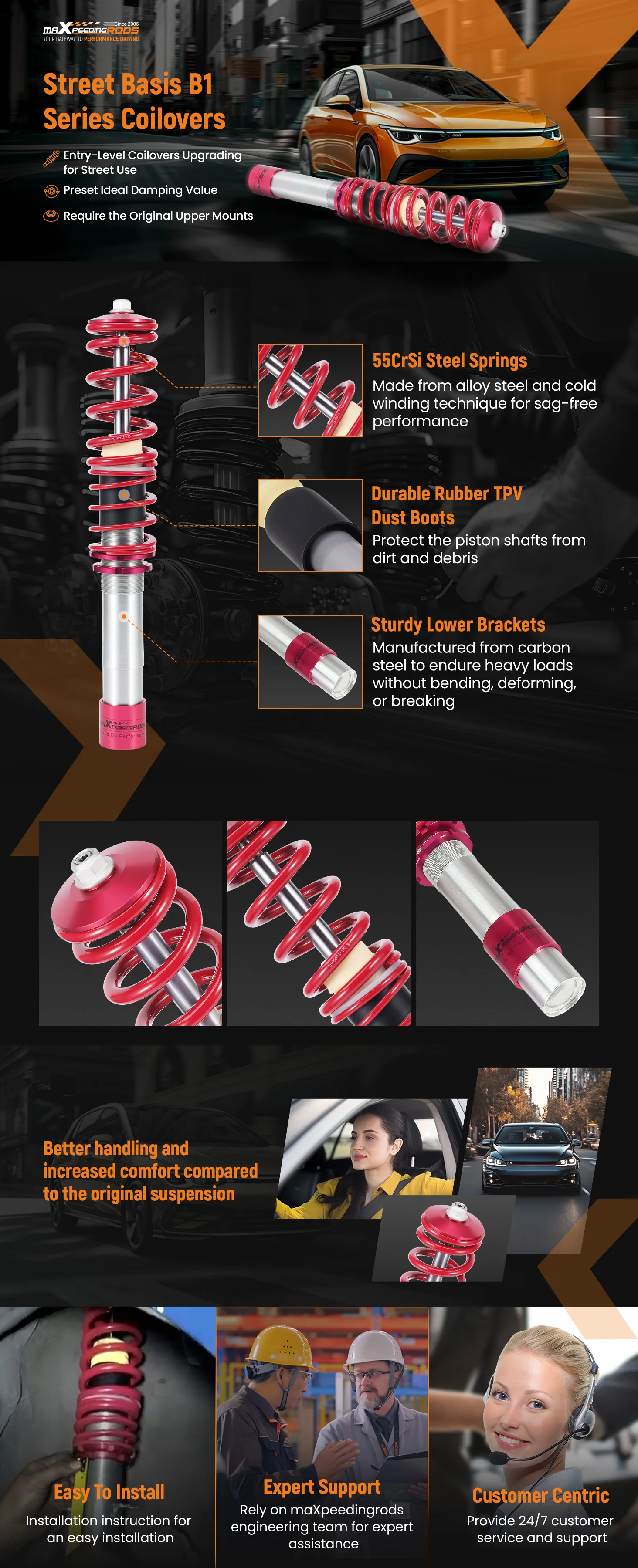 Kit completo Coilover