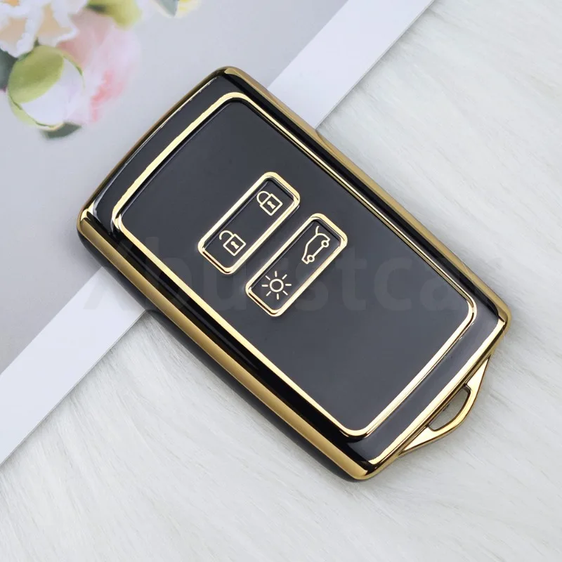 Funda TPU suave con relieve en los botones