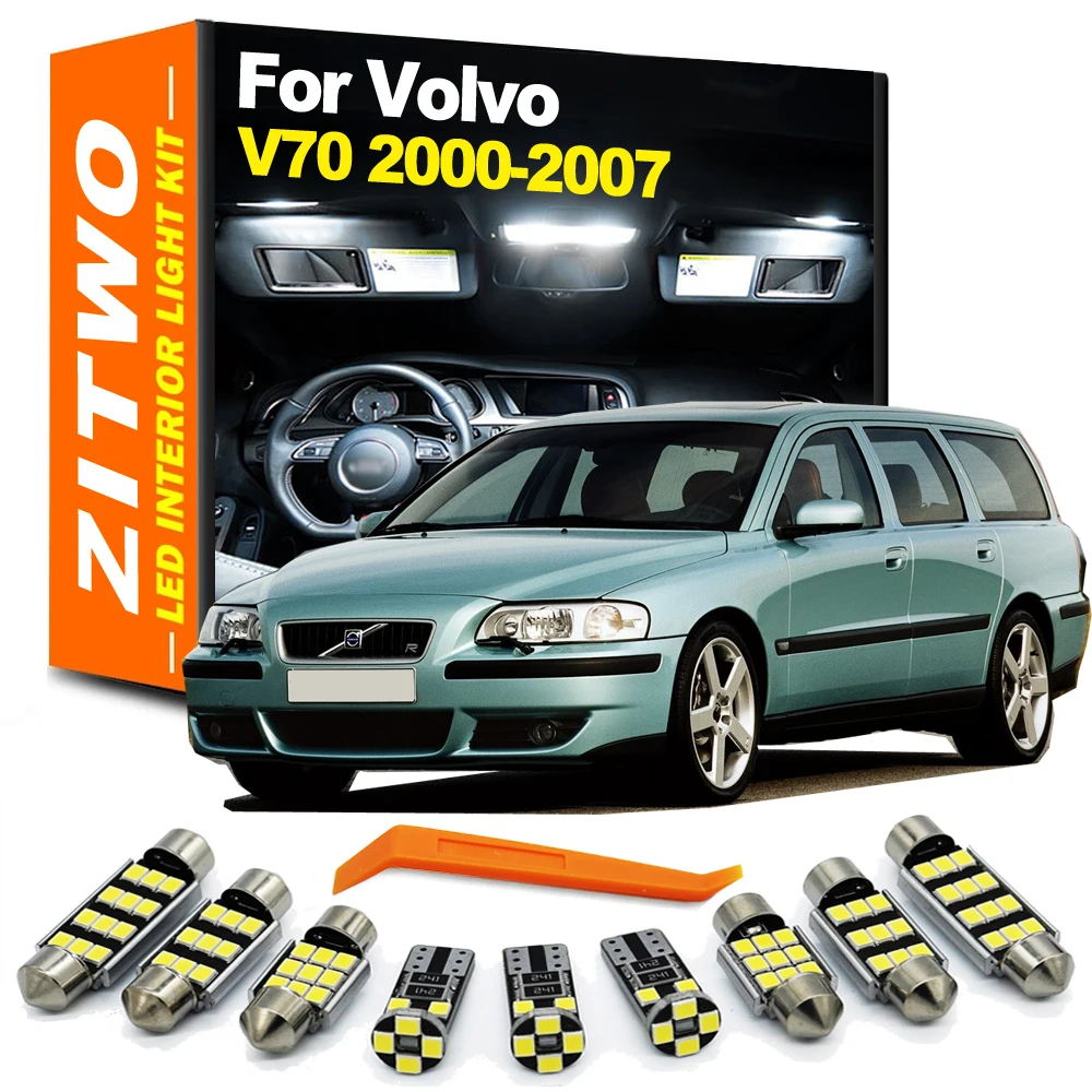 Kit completo de bombillas LED ZITWO para Volvo V70