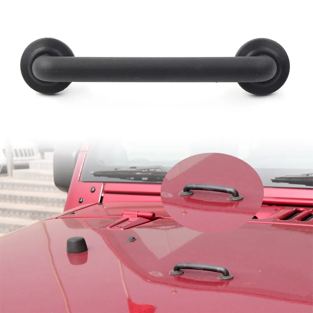 Soporte de parabrisas instalado en Jeep Wrangler