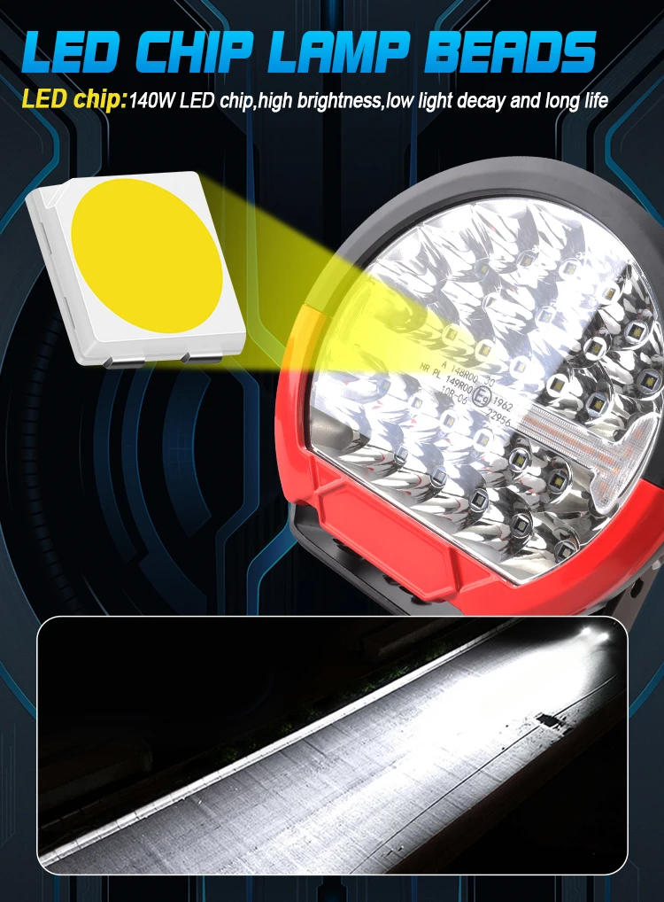 Instalación del foco LED en vehículo