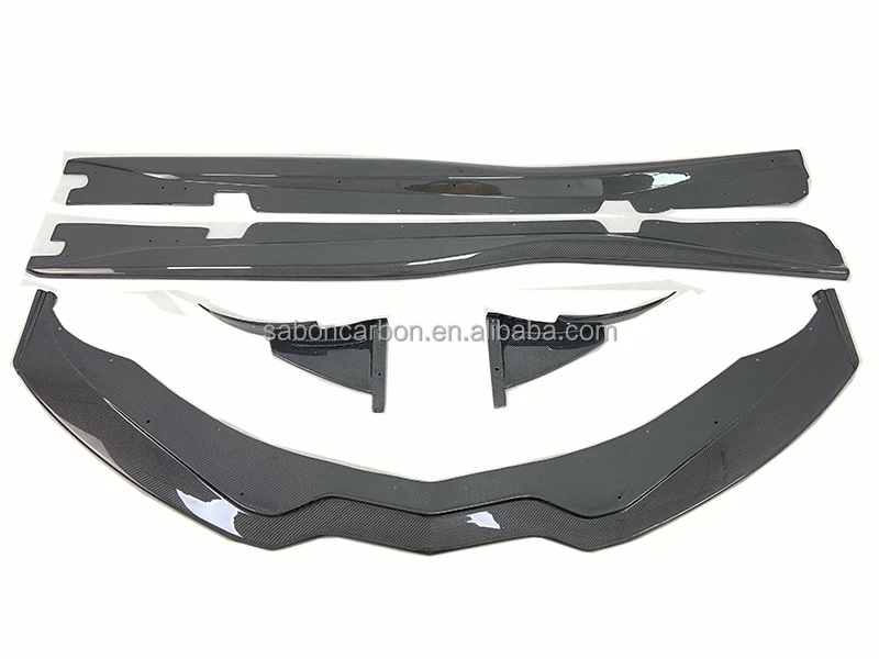 Detalle del tejido de fibra de carbono del kit