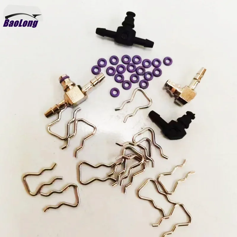 Boquilla de inyector Common Rail con junta y conectores