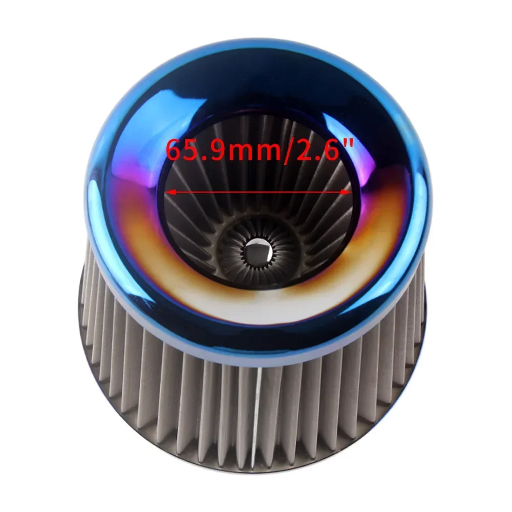 Filtro de aire cónico frontal