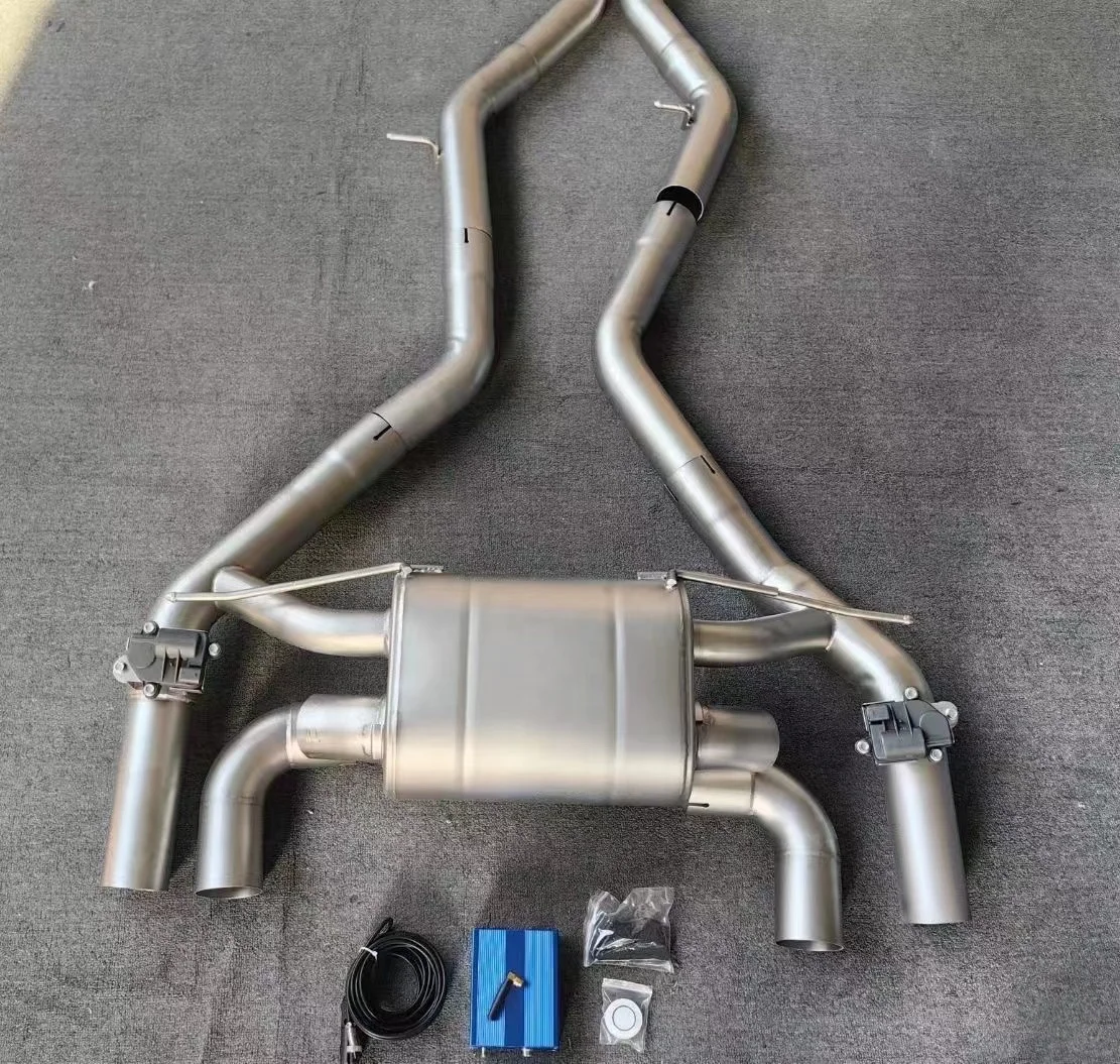 Escape Catback titanio BMW M2 F87 montaje