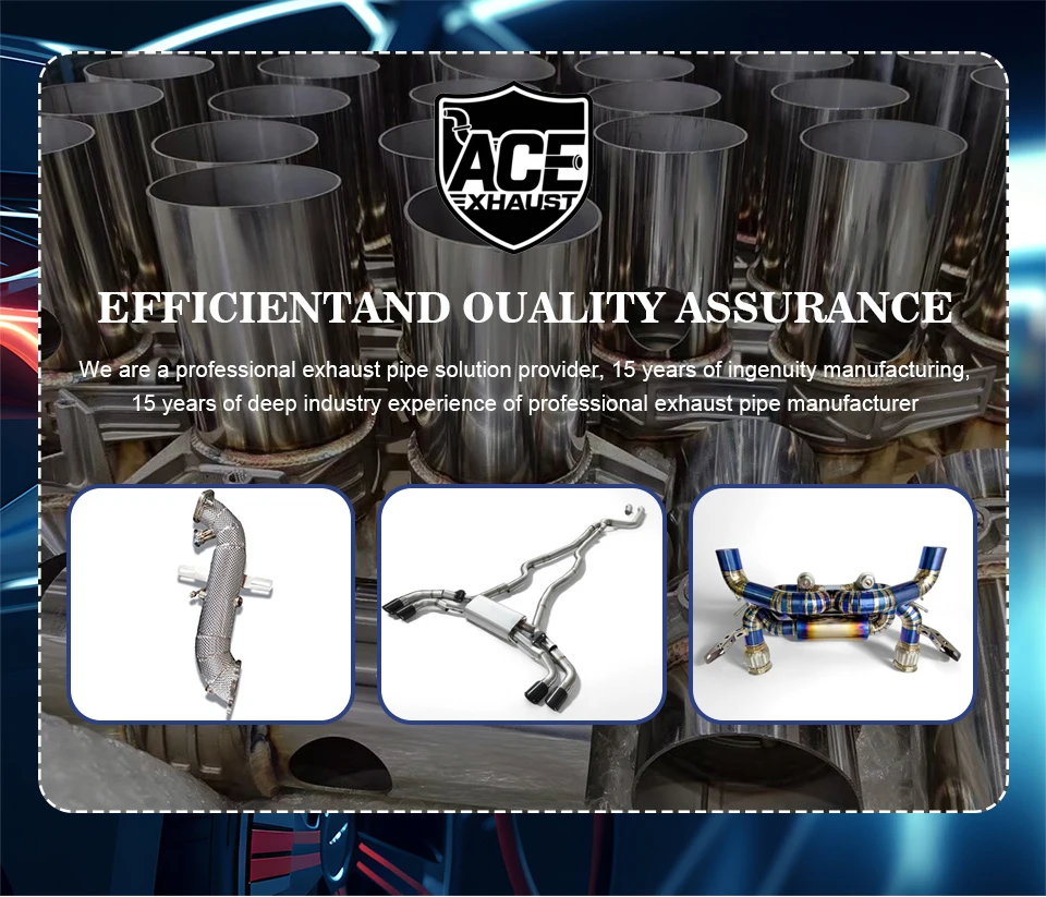 Vista general del sistema ACE Valvetronic Catback