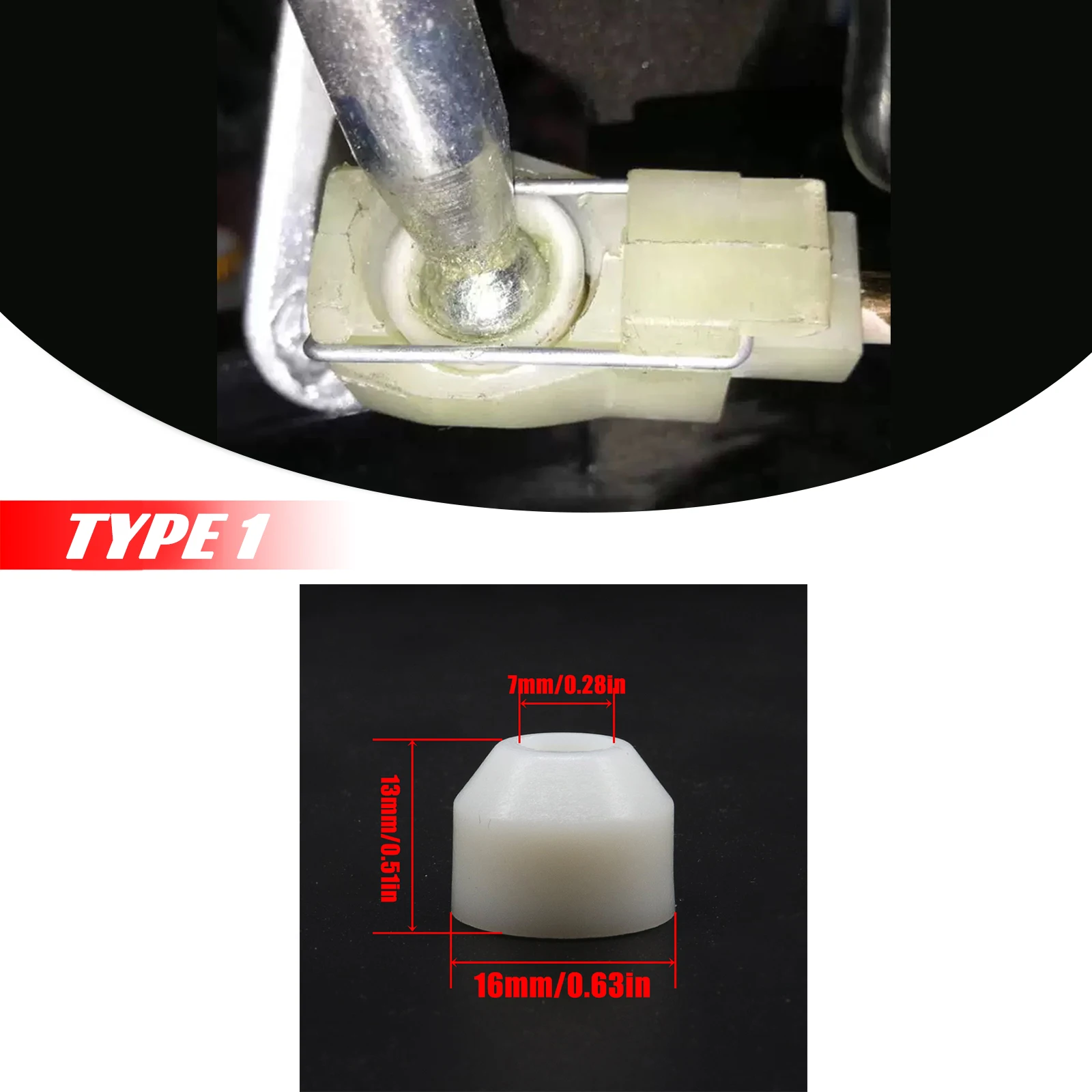 Kit de buje de cable de cambio para Nissan