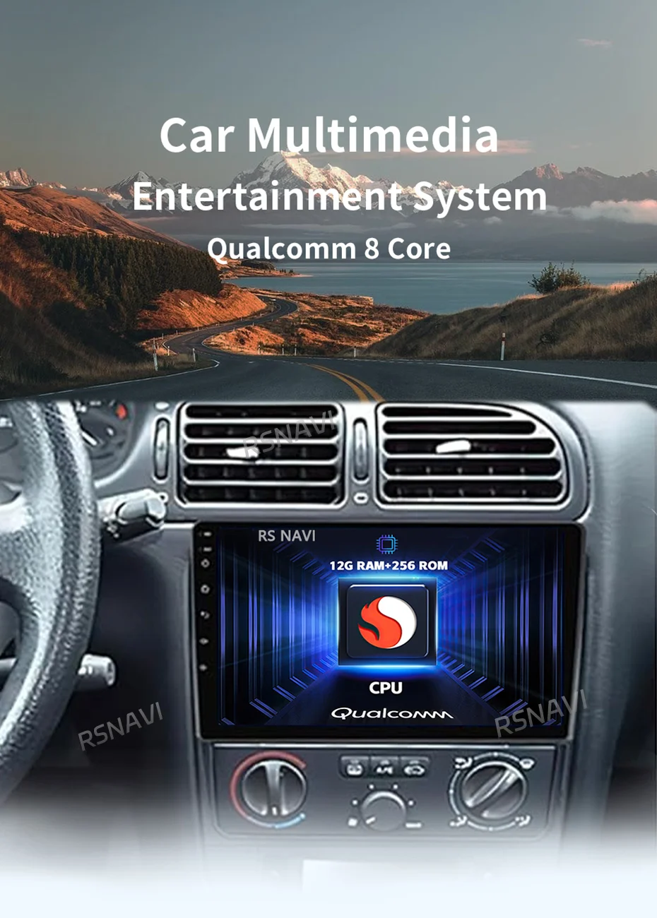 Pantalla principal mostrando Android 15 y CarPlay