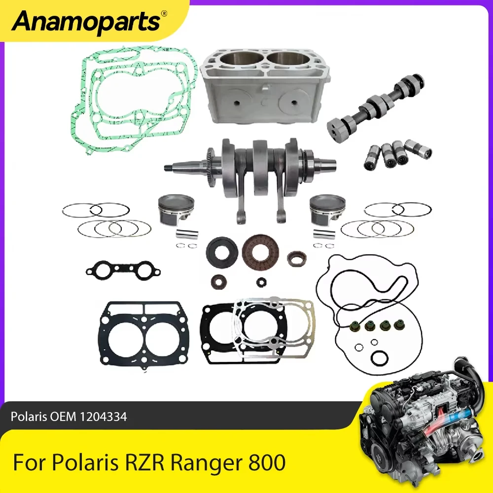 Juntas y componentes del motor Polaris