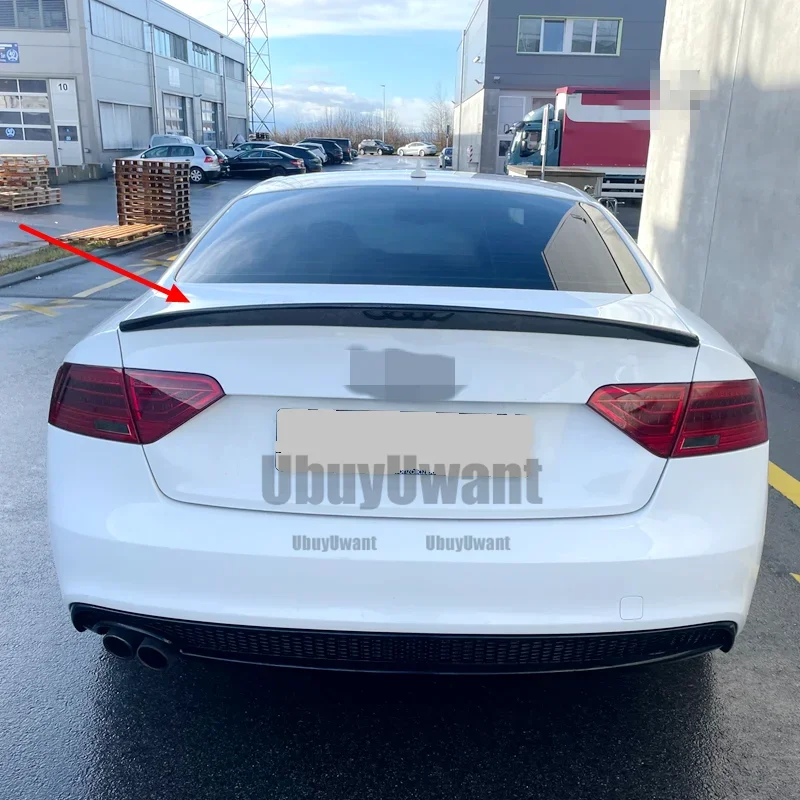 Alerón trasero de fibra de carbono para Audi A5