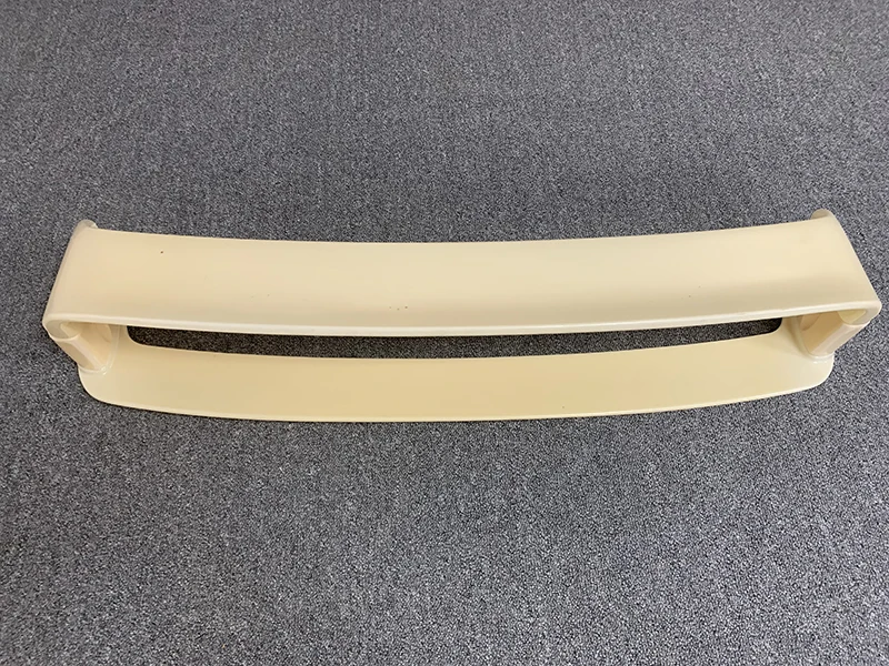 Vista lateral del spoiler