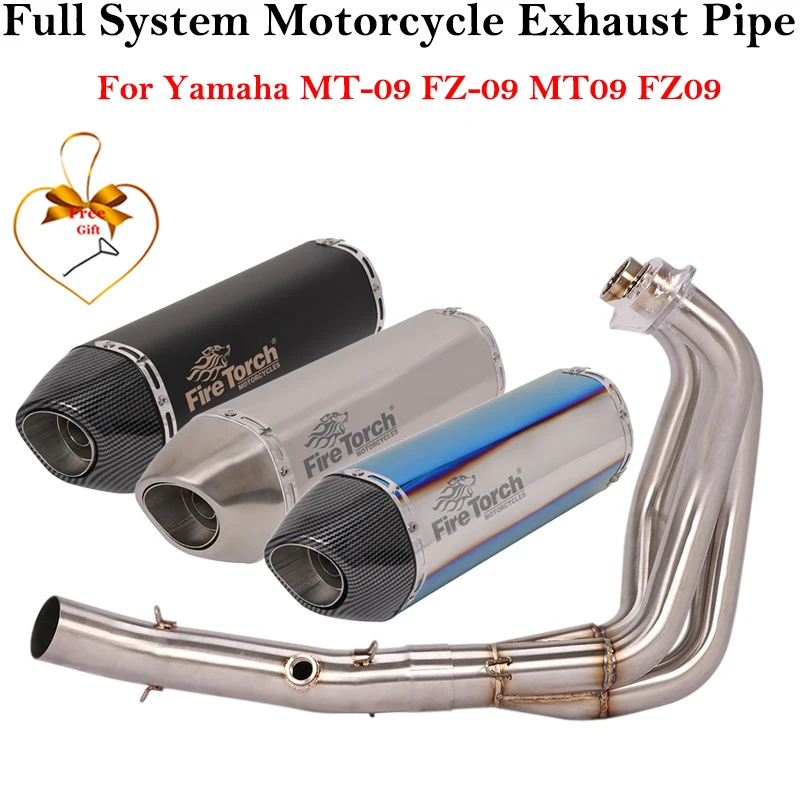 Sistema de escape completo para Yamaha MT09
