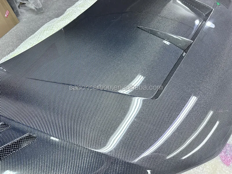 Detalle de fibra de carbono