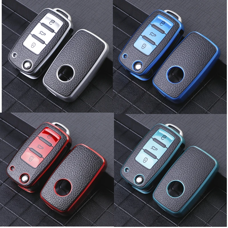 Funda de cuero TPU en varios colores