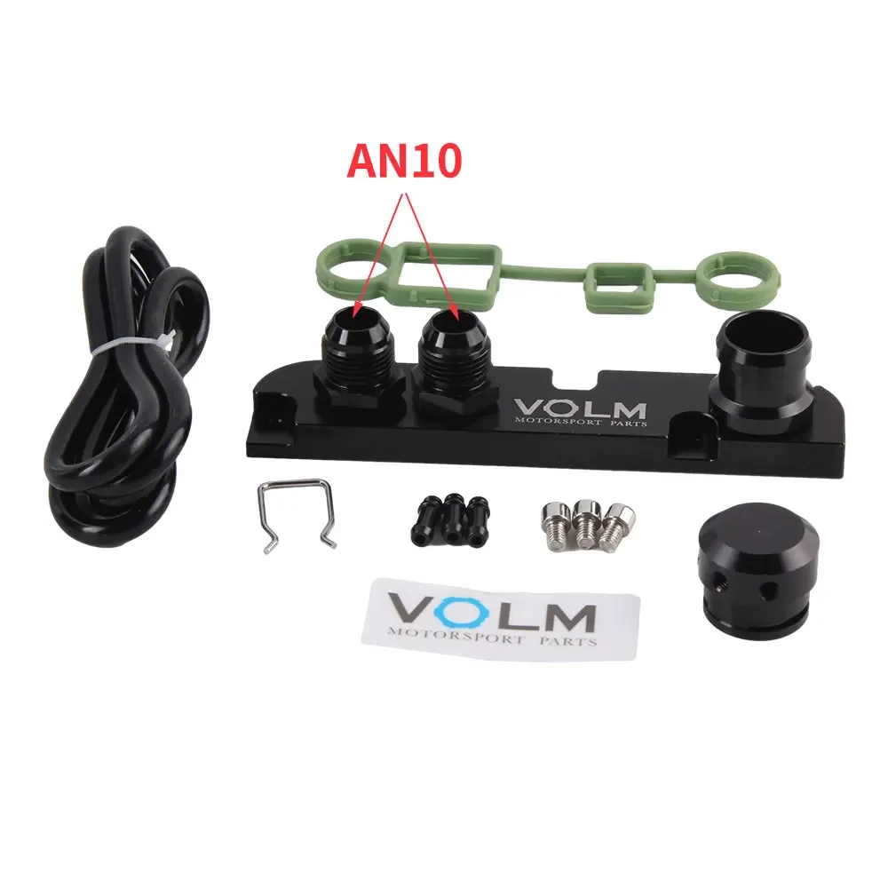 Vista del kit de adaptadores con componentes