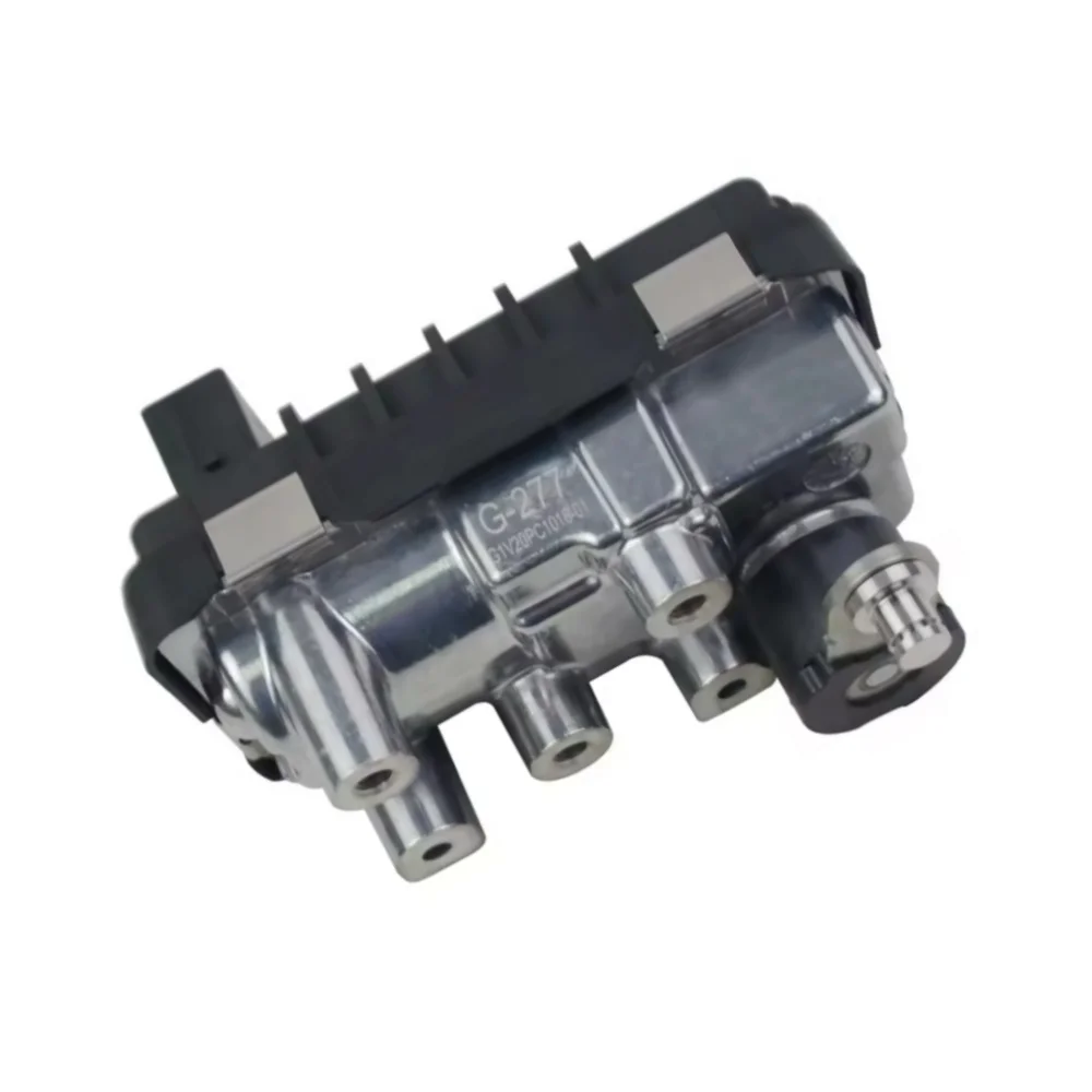 Detalle del actuador turbo eléctrico