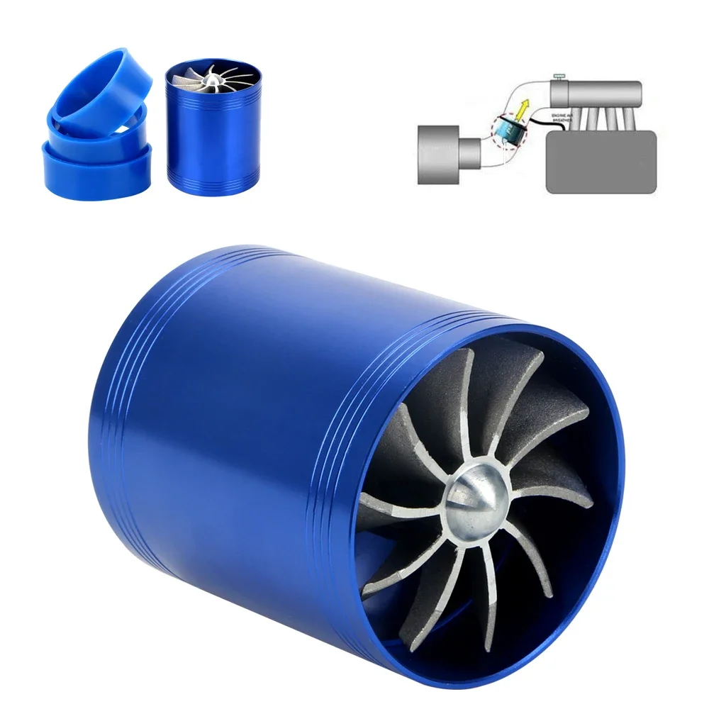 Turbina de doble cara para mayor flujo