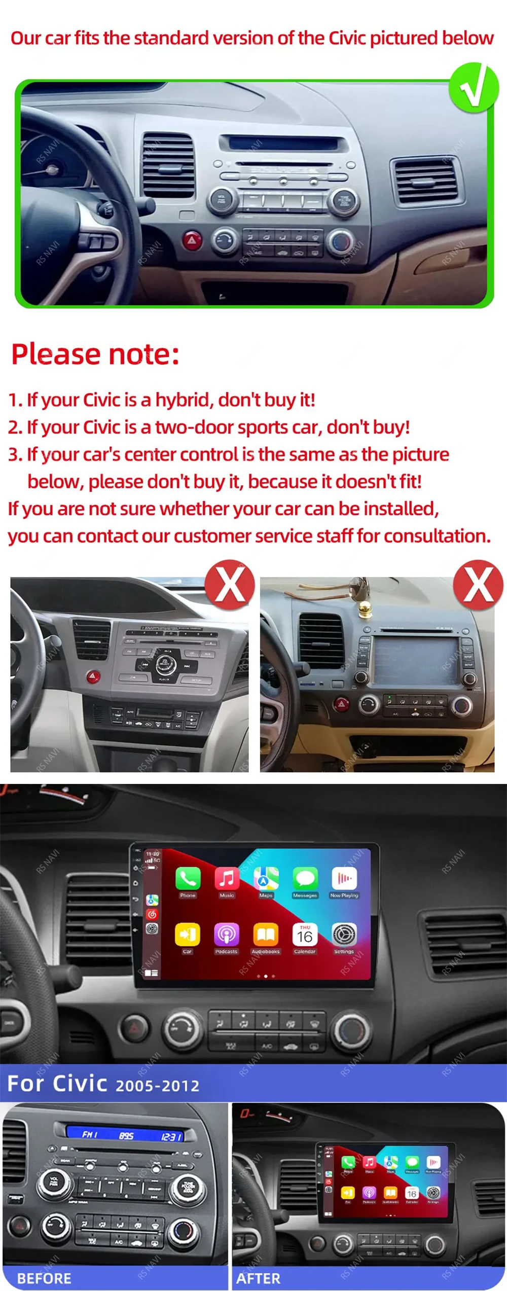 Pantalla 2K QLED del autoradio