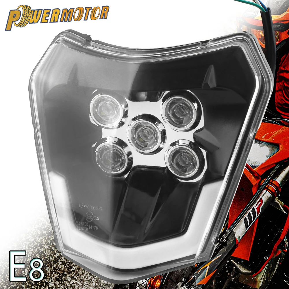 Placa de faro LED vista frontal