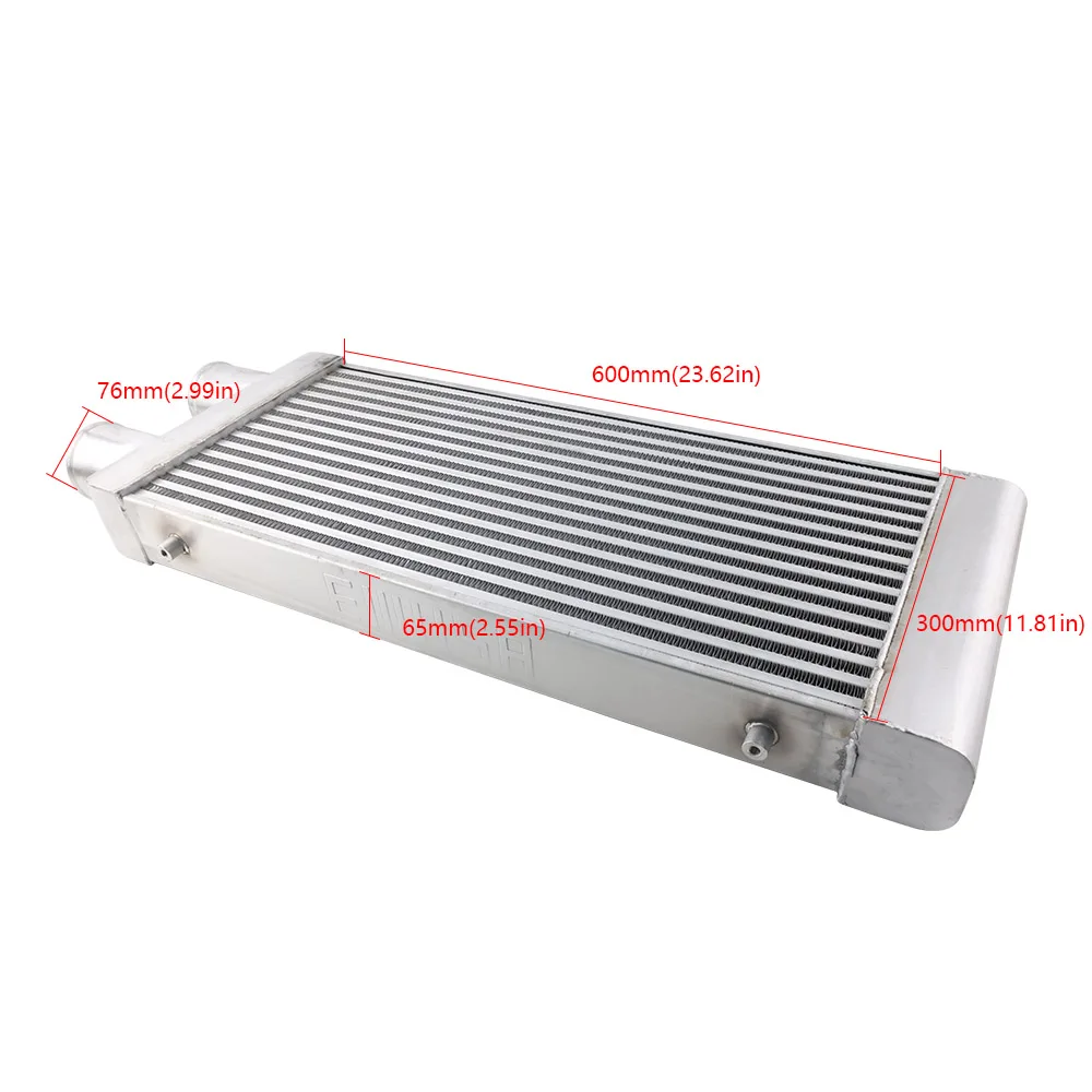 Intercooler aluminio 3'' montaje lateral