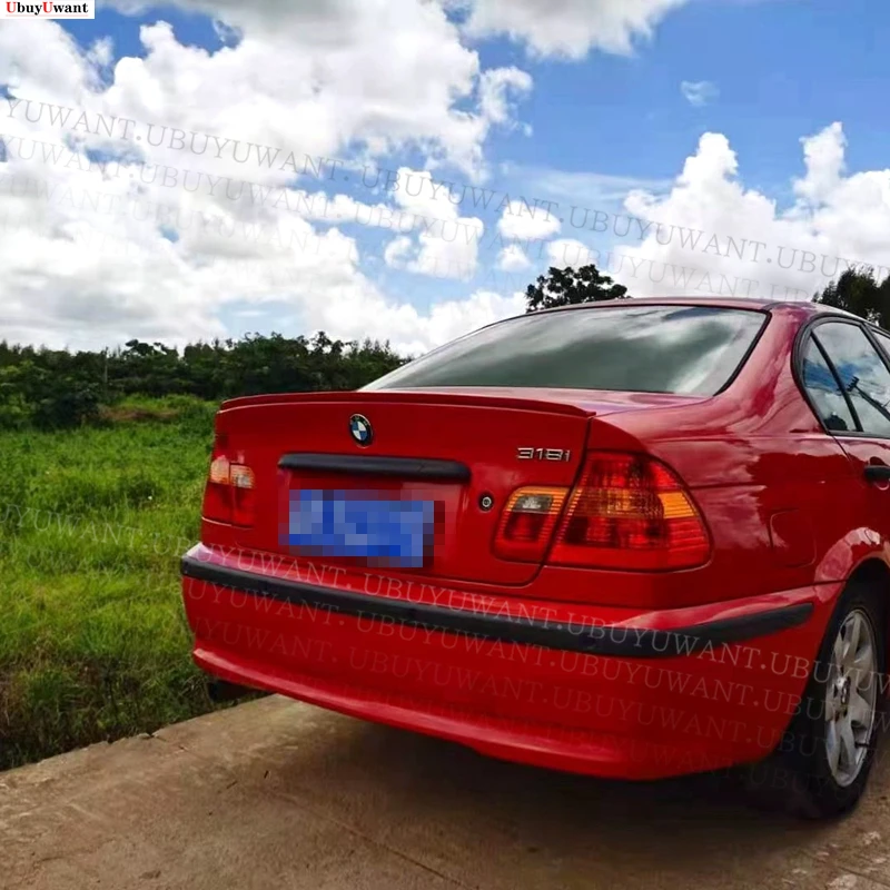 Alerón trasero ABS negro para BMW E46