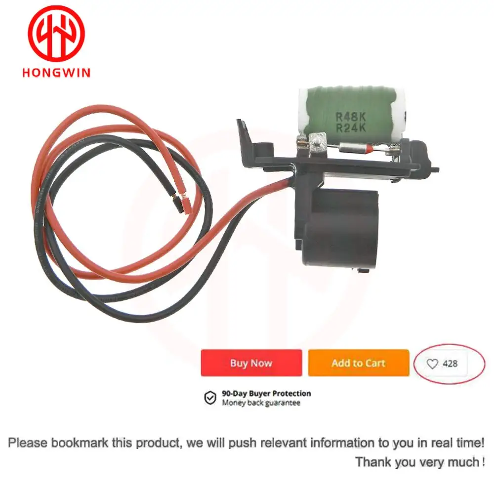 Resistencia del ventilador del radiador compatible con Chevrolet Cruze y Opel