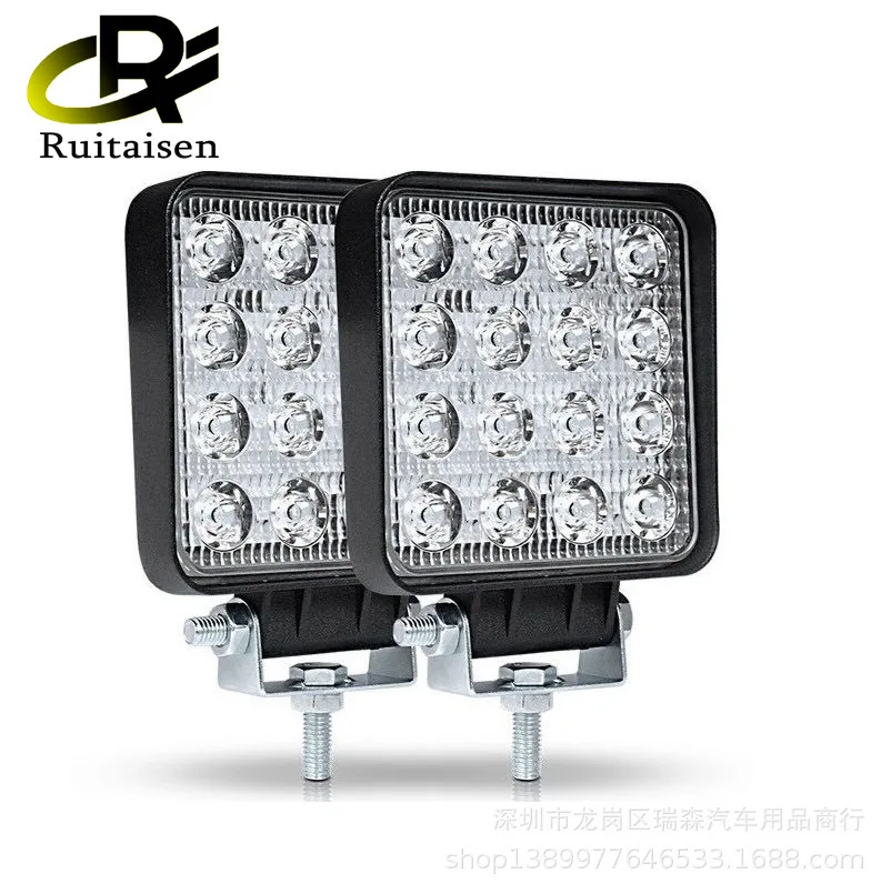 Luz LED en situación de trabajo nocturno