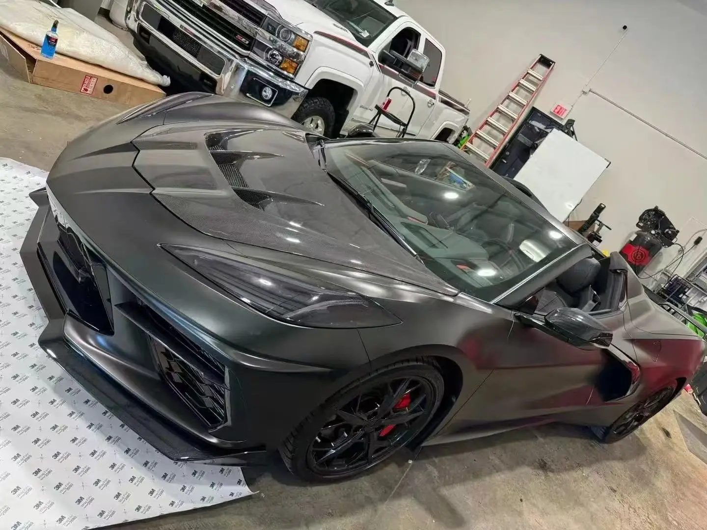 Capó de motor para Chevrolet Corvette C8 Z06