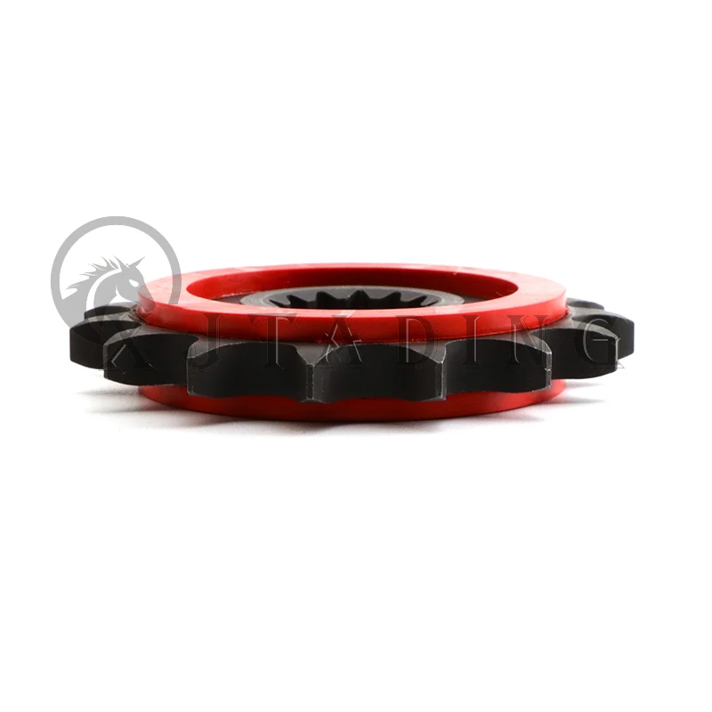 Piñón de acero para transmisión de moto