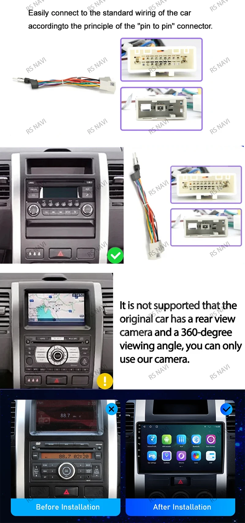 RSNAVI en Nissan X-Trail