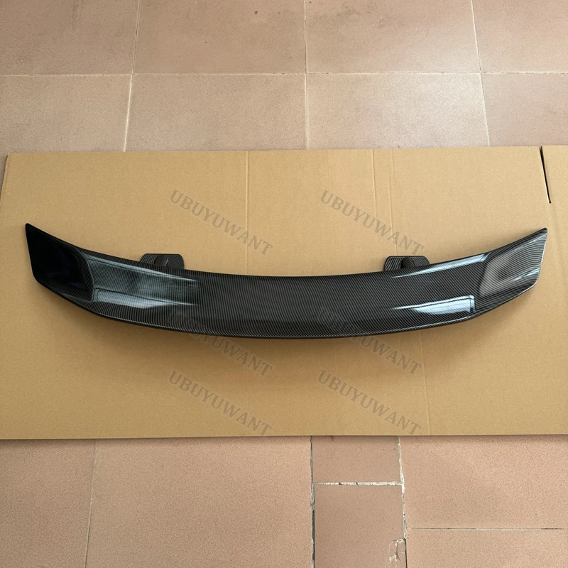 Detalle del material ABS del spoiler