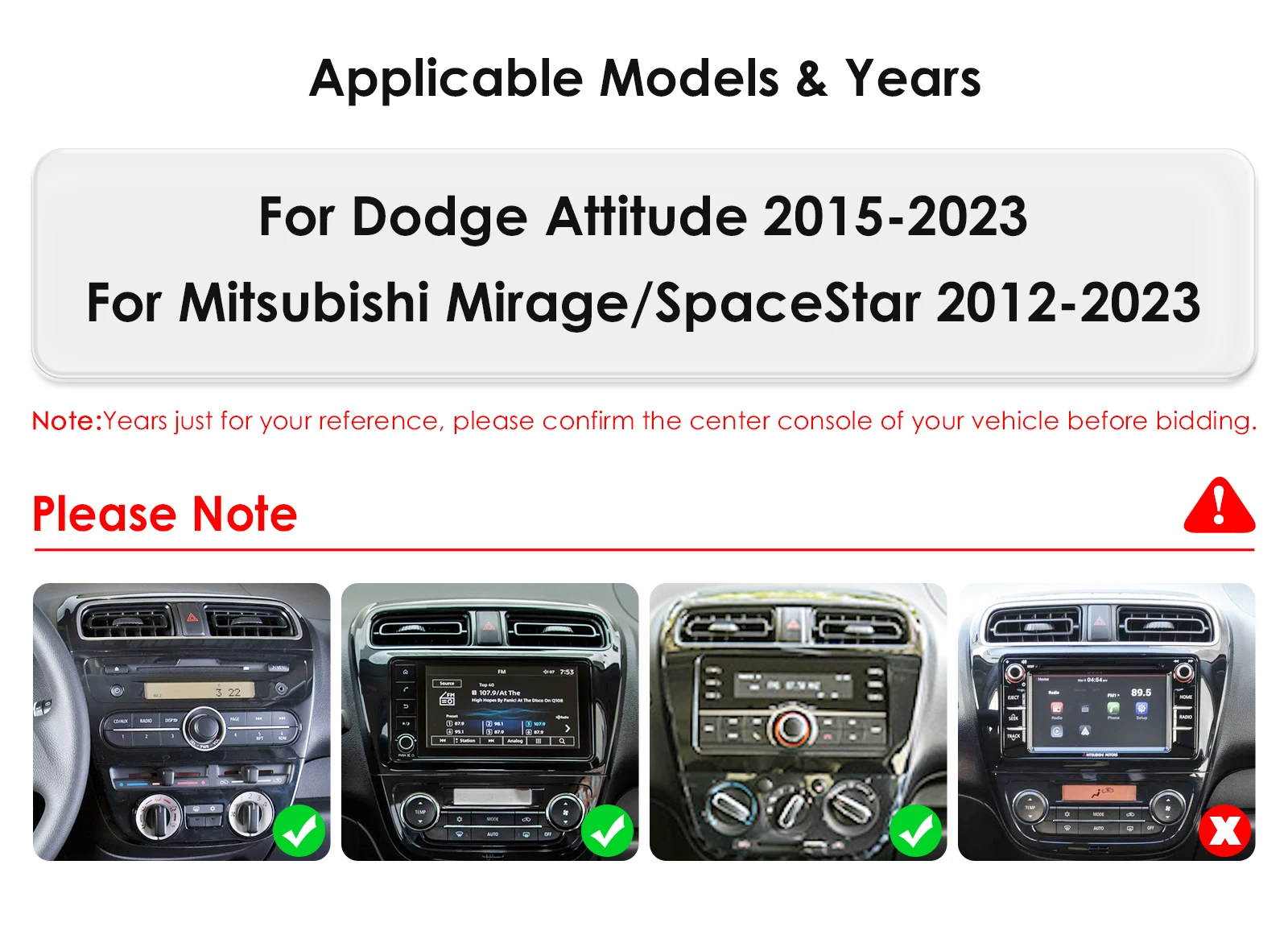Pantalla multimedia para coche con CarPlay