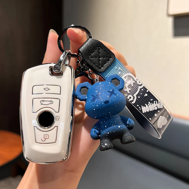 Detalle de la funda para llave de coche
