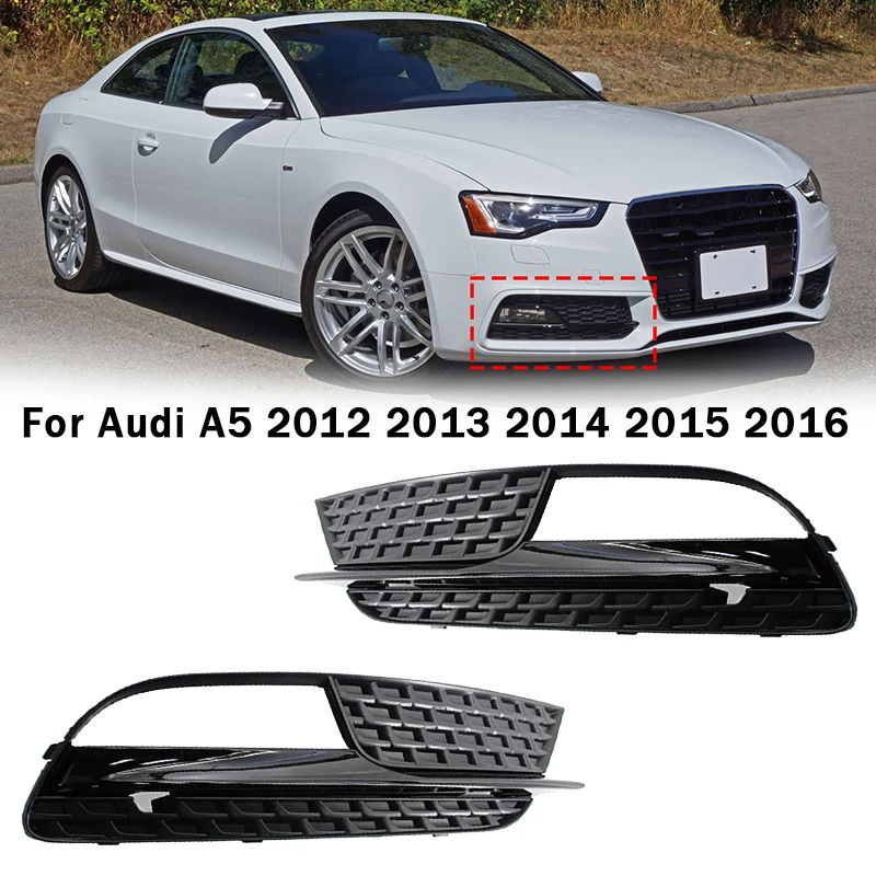 Rejillas antiniebla Audi A5 vista frontal