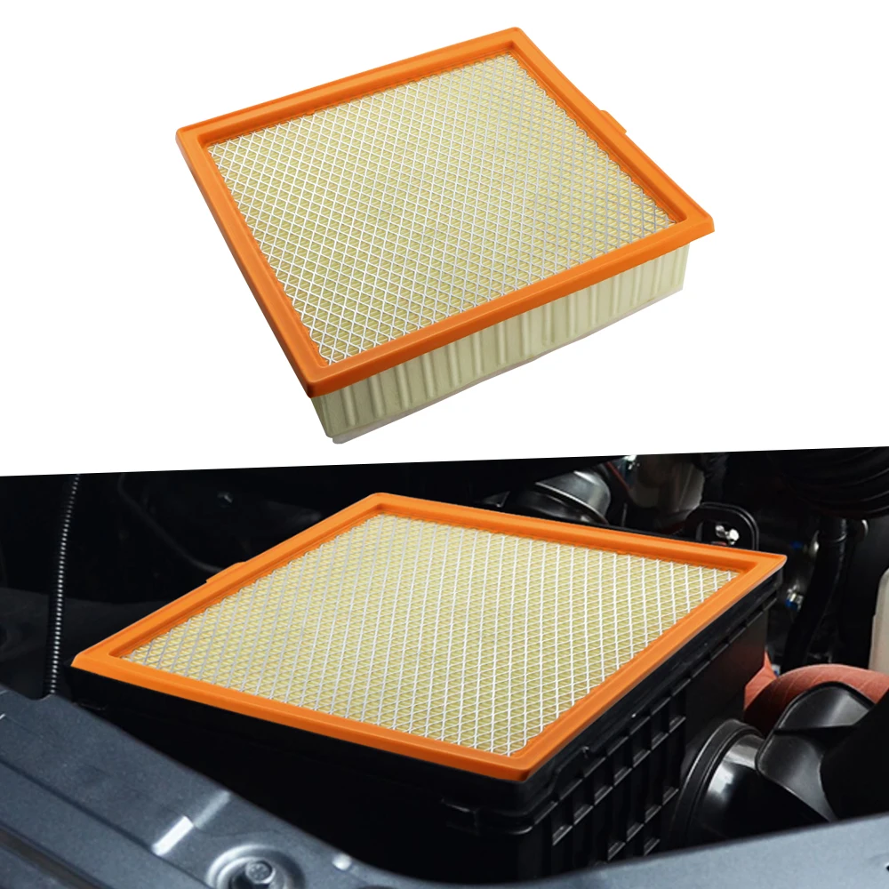 Filtro de aire Isuzu D-Max instalado