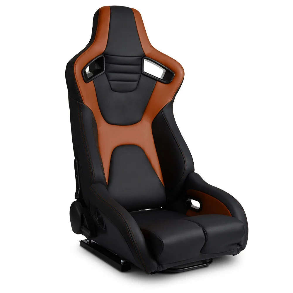 Vista frontal del asiento