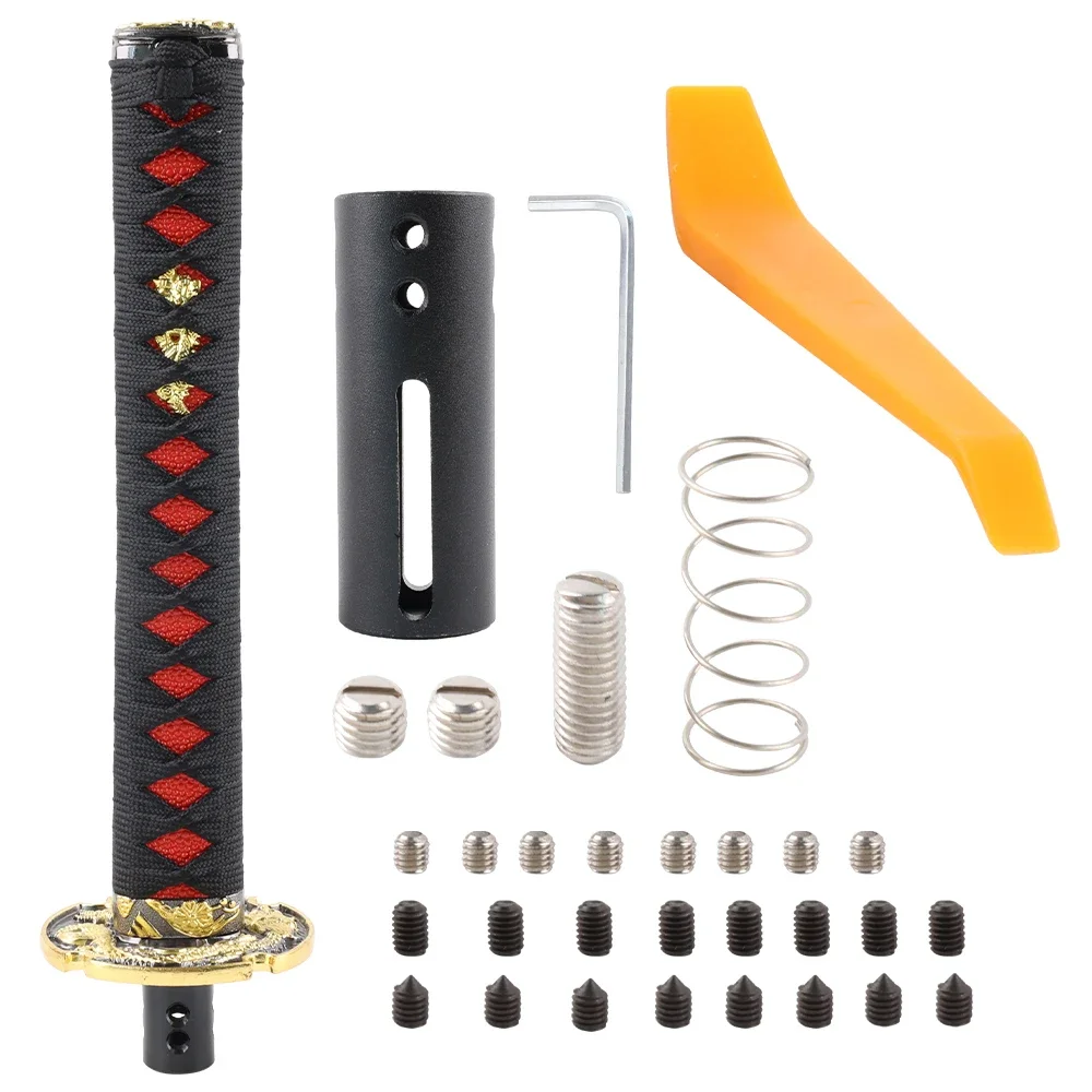 Pomo de cambio katana diseño samurái