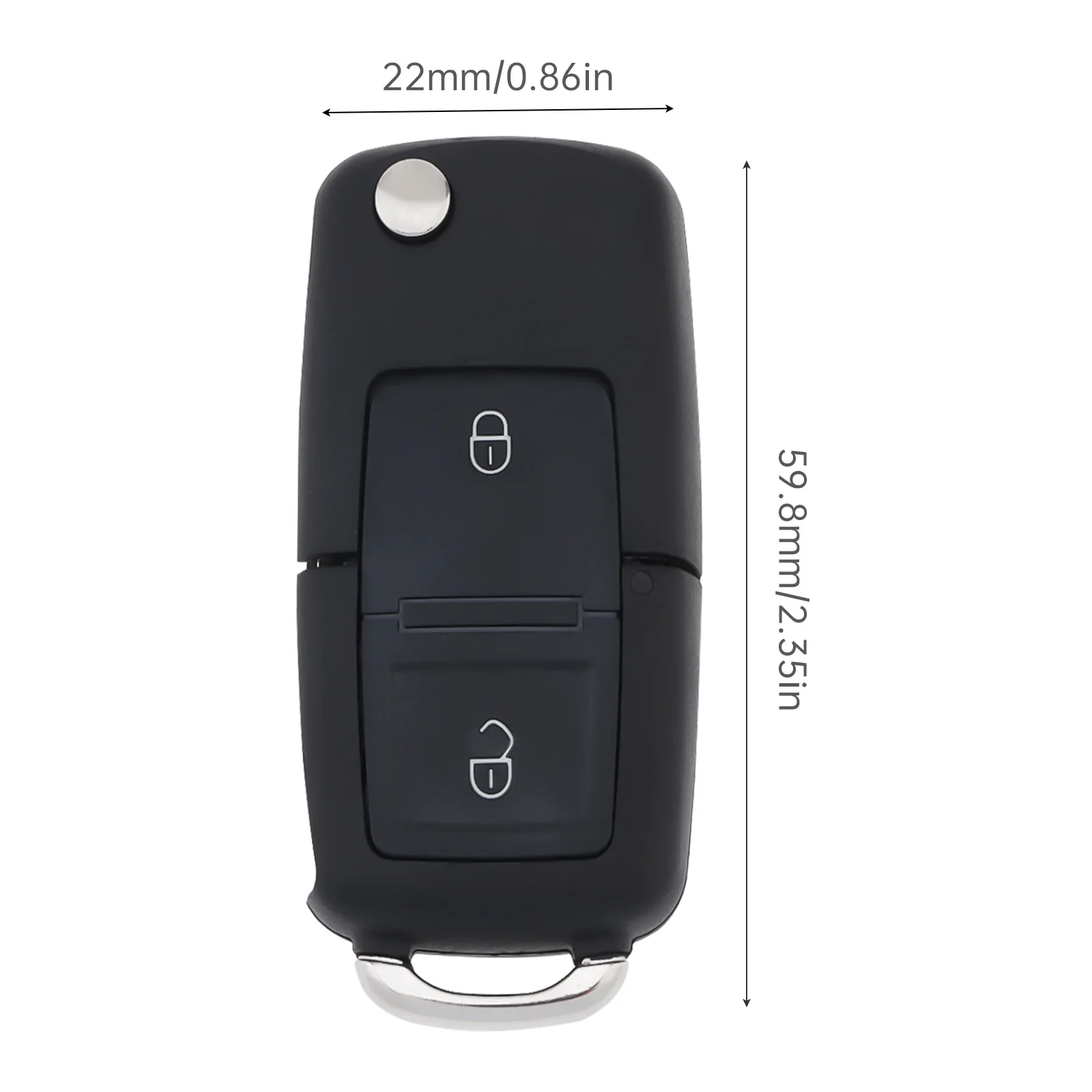 Interior de la funda con espacio para componentes