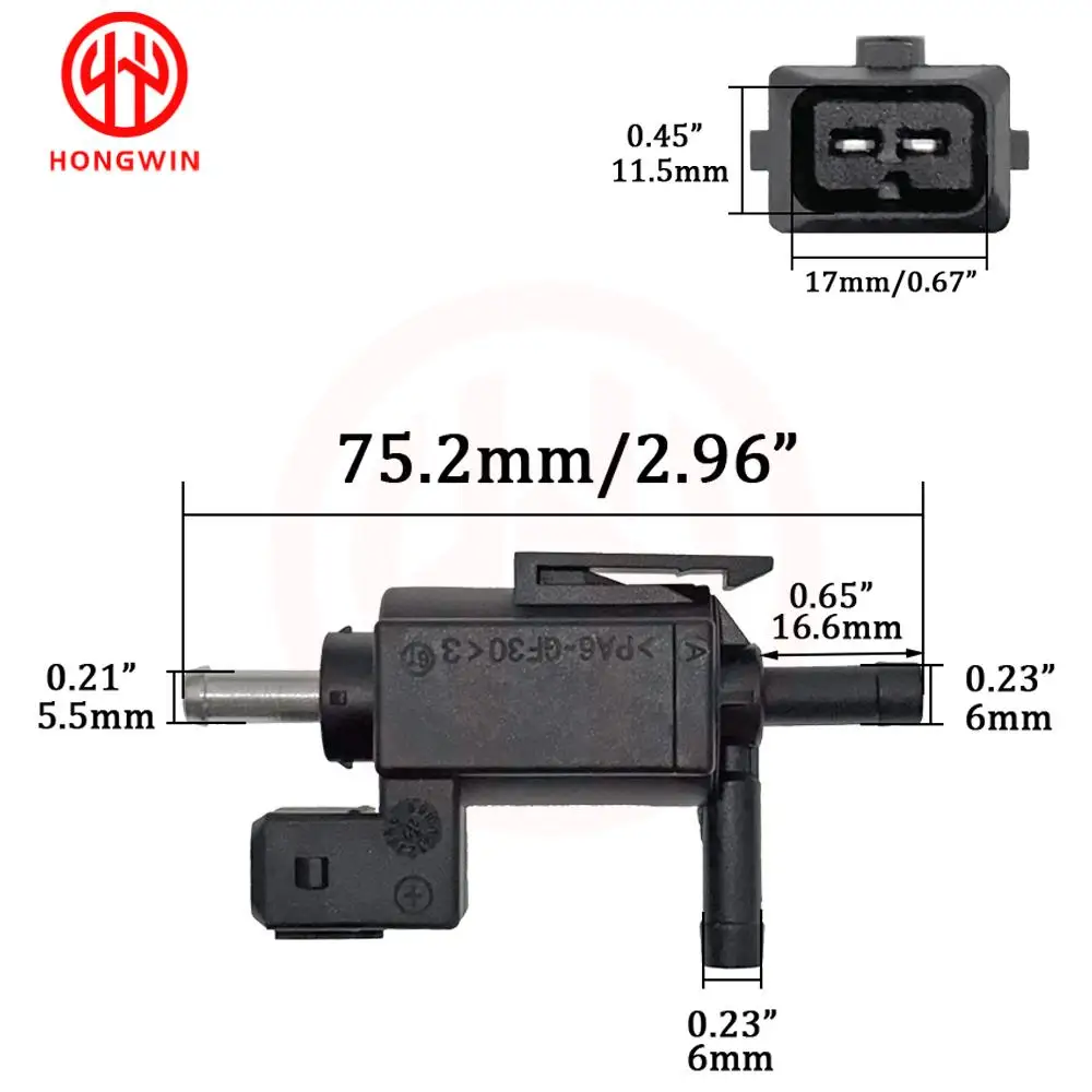Válvula solenoide turbocarga - imagen detalle